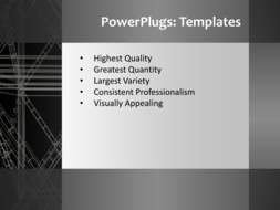 PowerPoint Template - abstract, technology, corporate - Print Slide